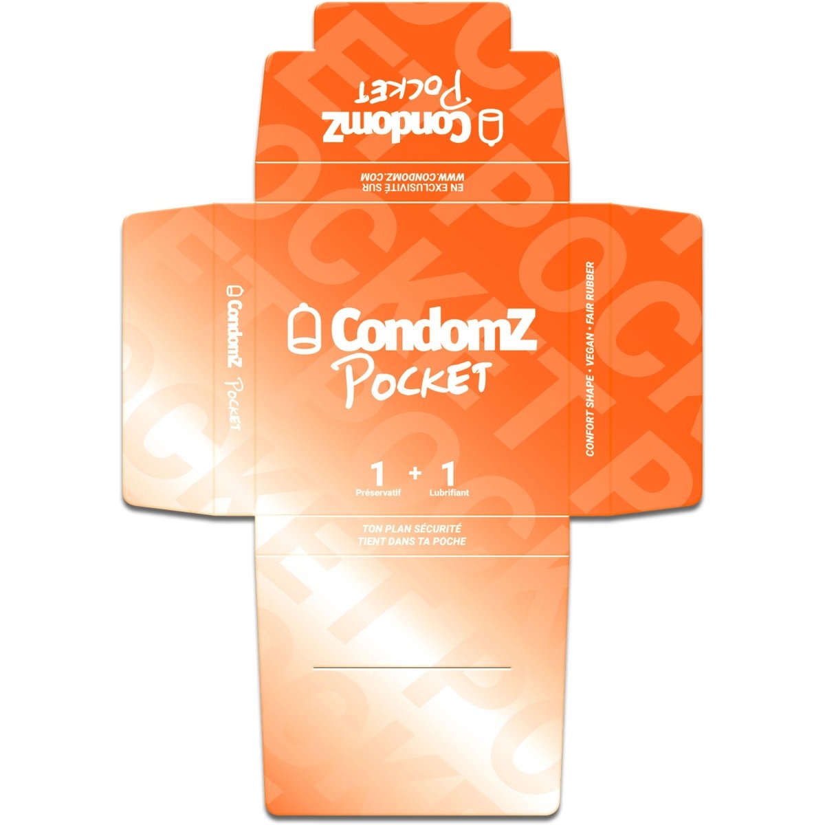 Condomz Pocket - Procondom37006553020433700655302043Préservatifs