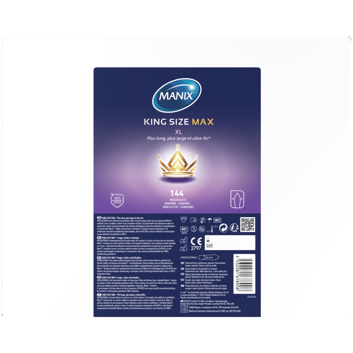 King Size Max - MB Lab35322816781063532281678106Préservatifs