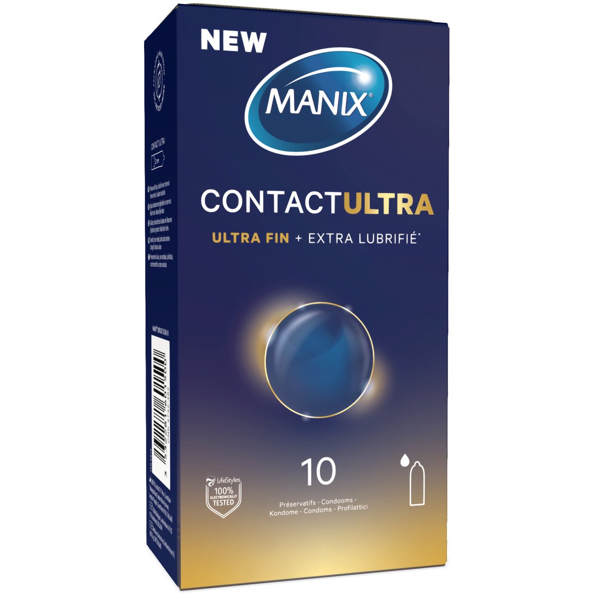 Manix Contact Ultra - Procondom35322816015003532281601500Préservatifs