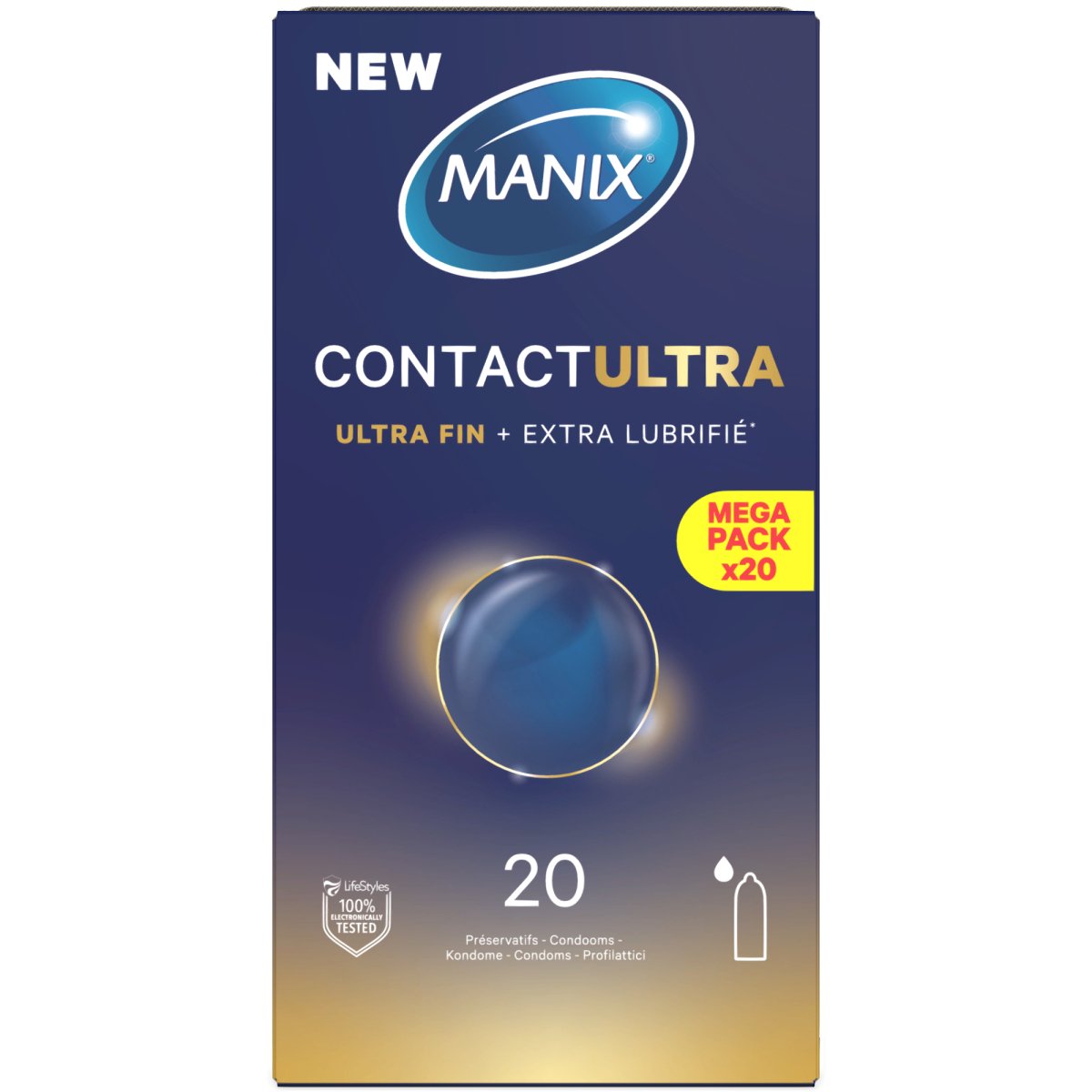 Manix Contact Ultra - Procondom35322816015003532281601500Préservatifs