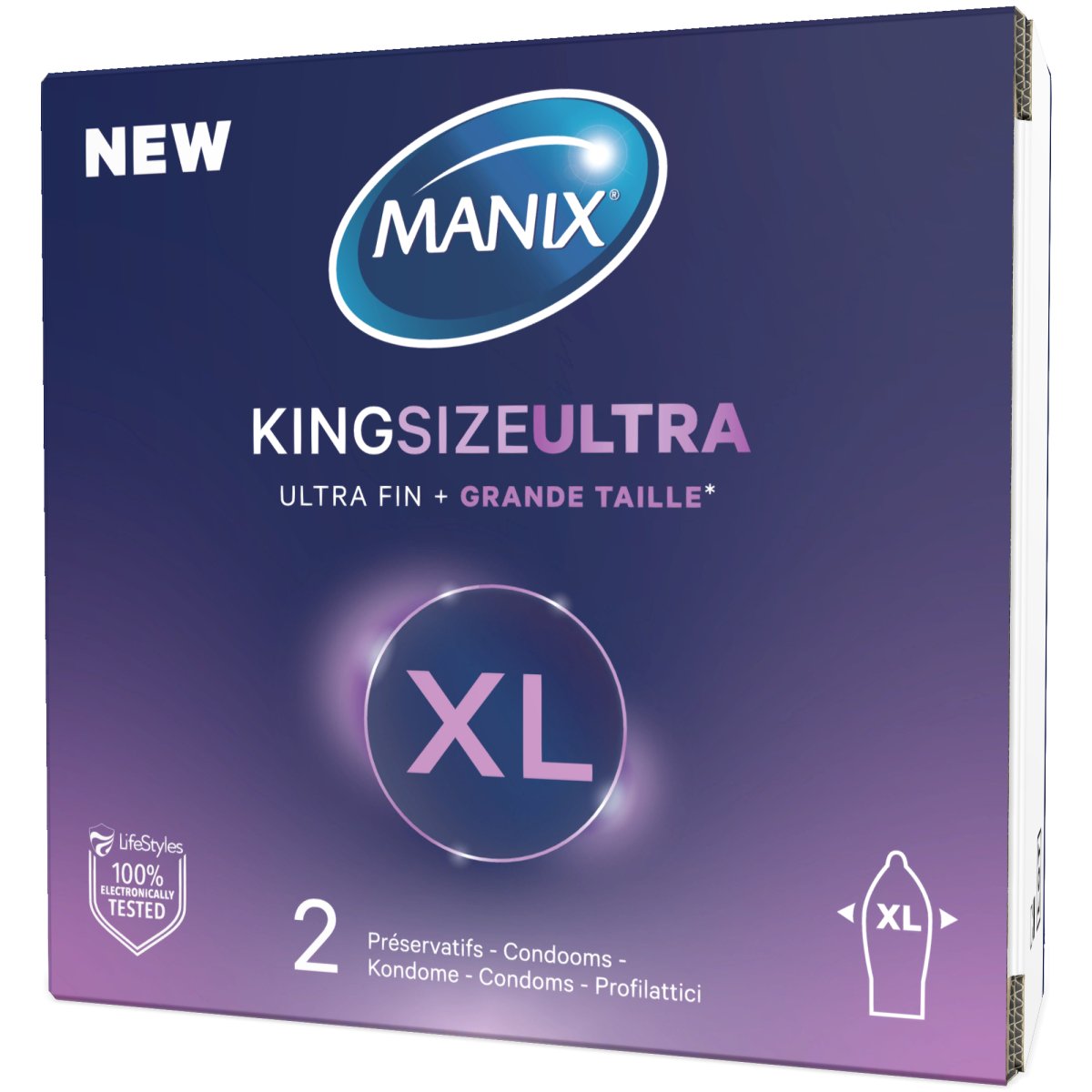 Manix King Size Ultra - Procondom35322816051023532281605102Préservatifs