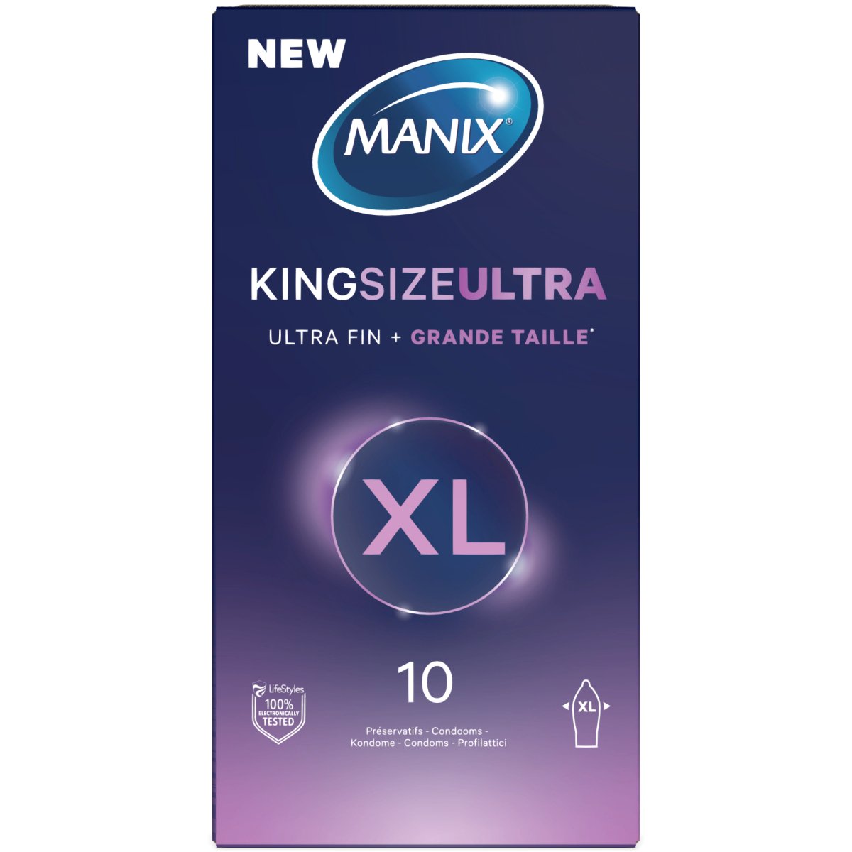 Manix King Size Ultra - Procondom35322816057063532281605706Préservatifs