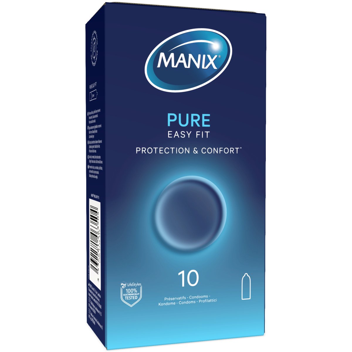 Manix Pure Easy Fit - Procondom35322814638013532281463801Préservatifs