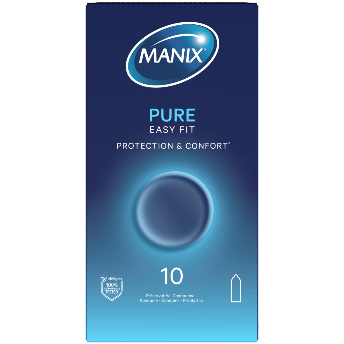 Manix Pure Easy Fit - Procondom35322814638013532281463801Préservatifs