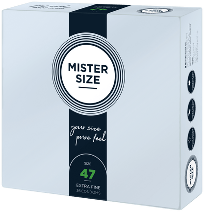 Mister Size 47mm Procondom Préservatifs