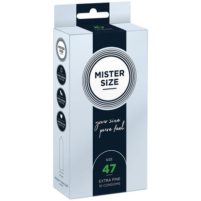 Mister Size 47mm - Procondom42606054800274260605480027Préservatifs