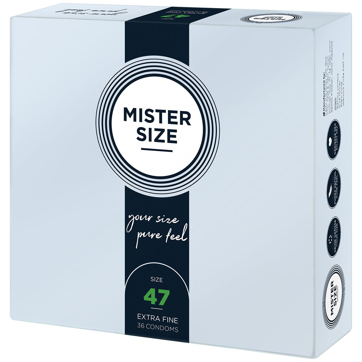 Mister Size 47mm - Procondom42606054800274260605480027Préservatifs