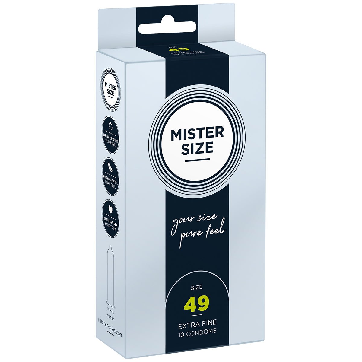 Mister Size 49mm - Procondom42606054800654260605480065Préservatifs