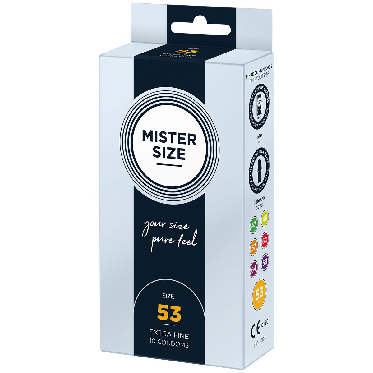 Mister Size 53mm - Procondom42606054800894260605480089Préservatifs