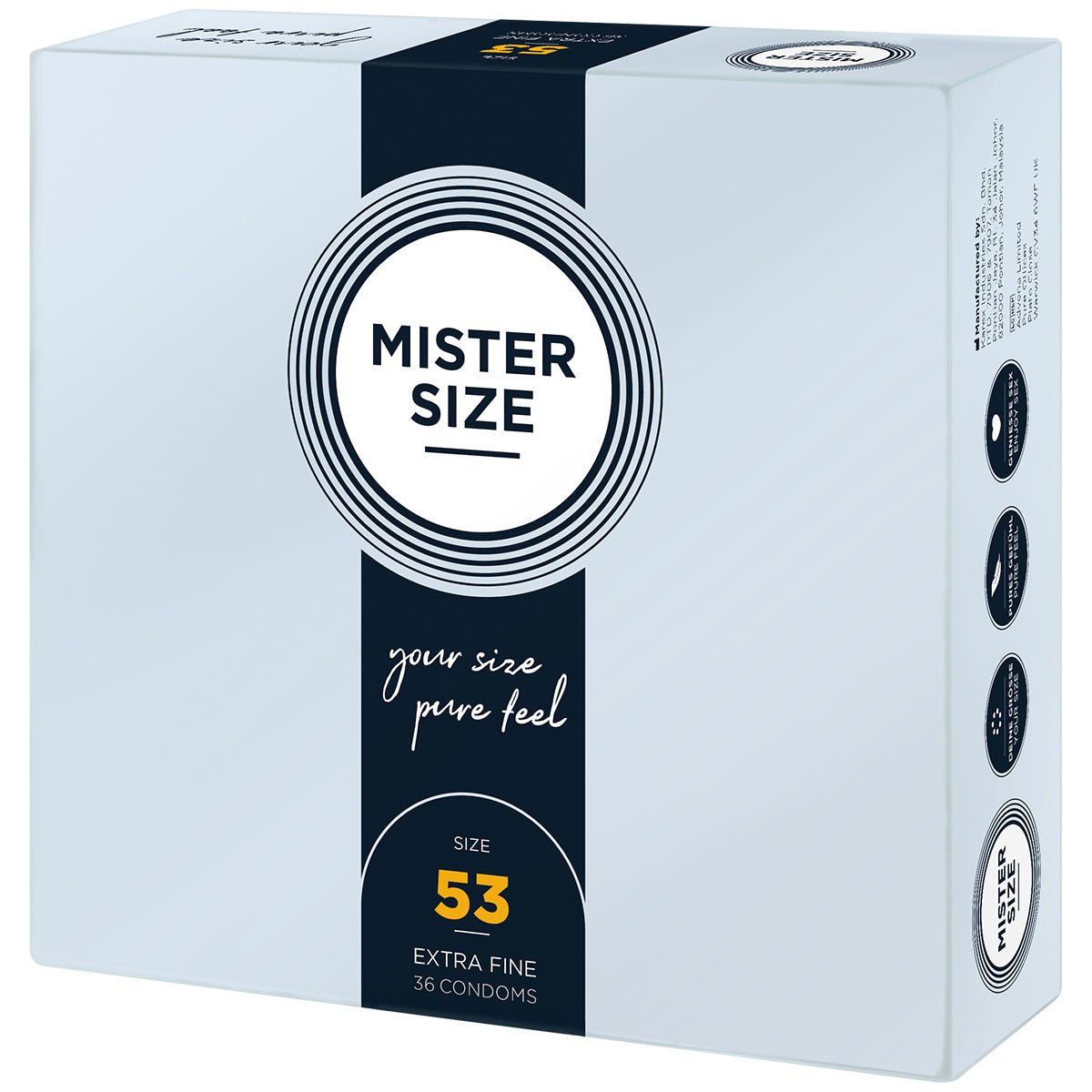 Mister Size 53mm - Procondom42606054800964260605480096Préservatifs