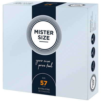 Mister Size 57 mm - Procondom42606054801264260605480126Préservatifs