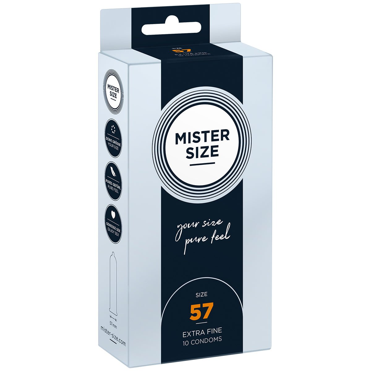 Mister Size 57 mm - Procondom42606054801264260605480126Préservatifs