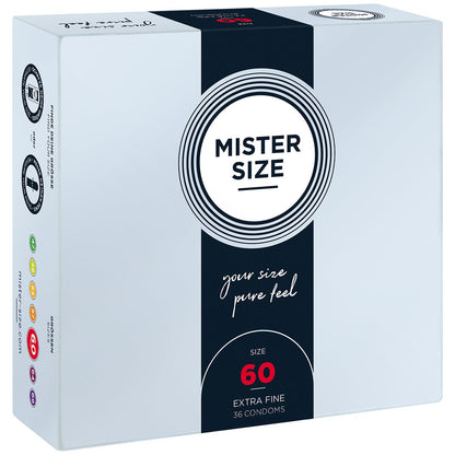 Mister Size 60 mm - Procondom42606054801334260605480133Préservatifs