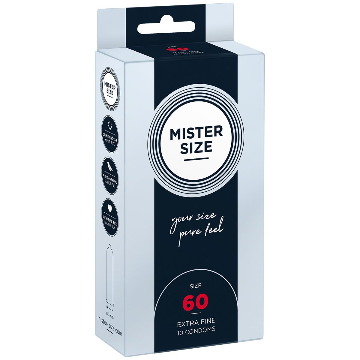 Mister Size 60 mm - Procondom42606054801334260605480133Préservatifs