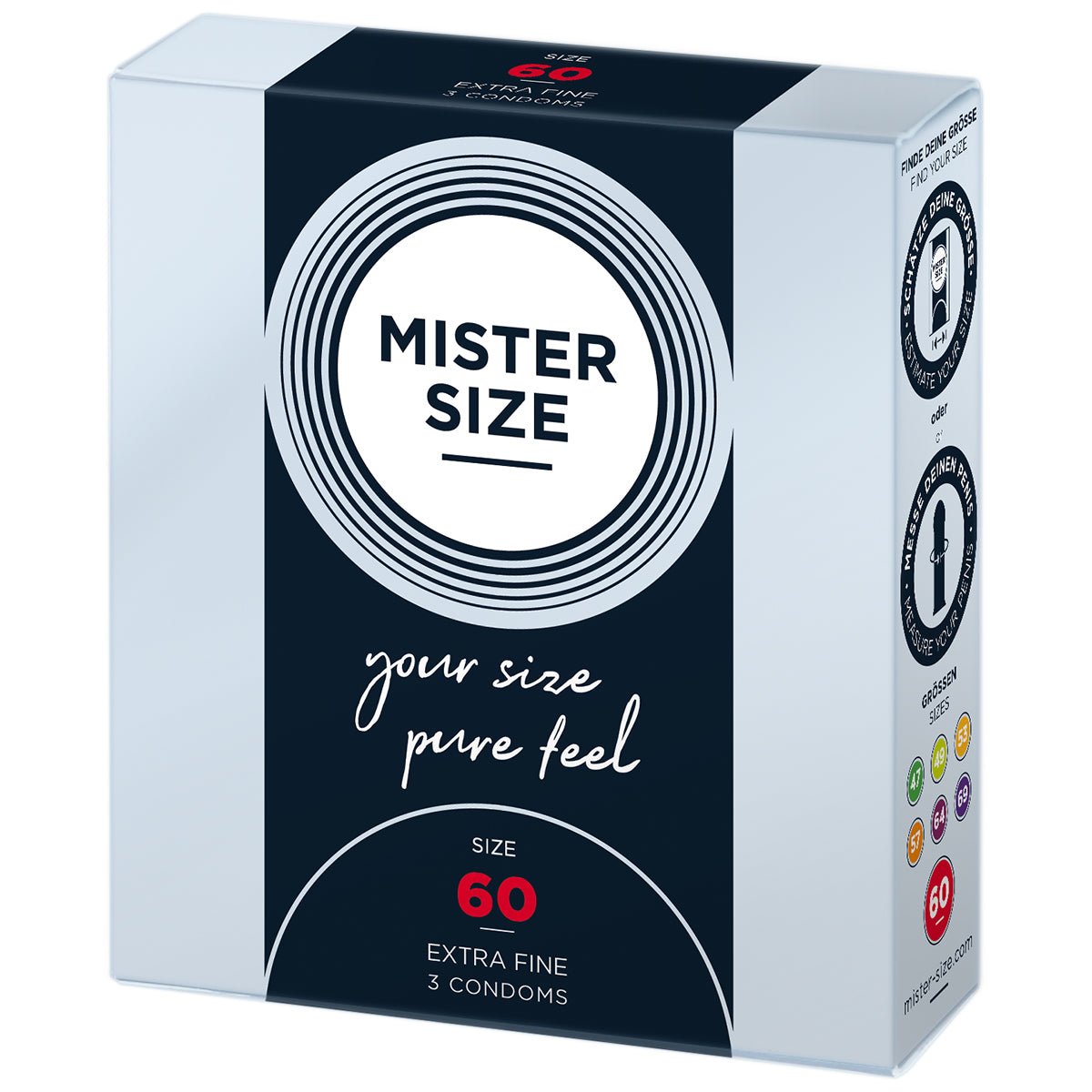 Mister Size 60 mm - Procondom42606054801404260605480140Préservatifs