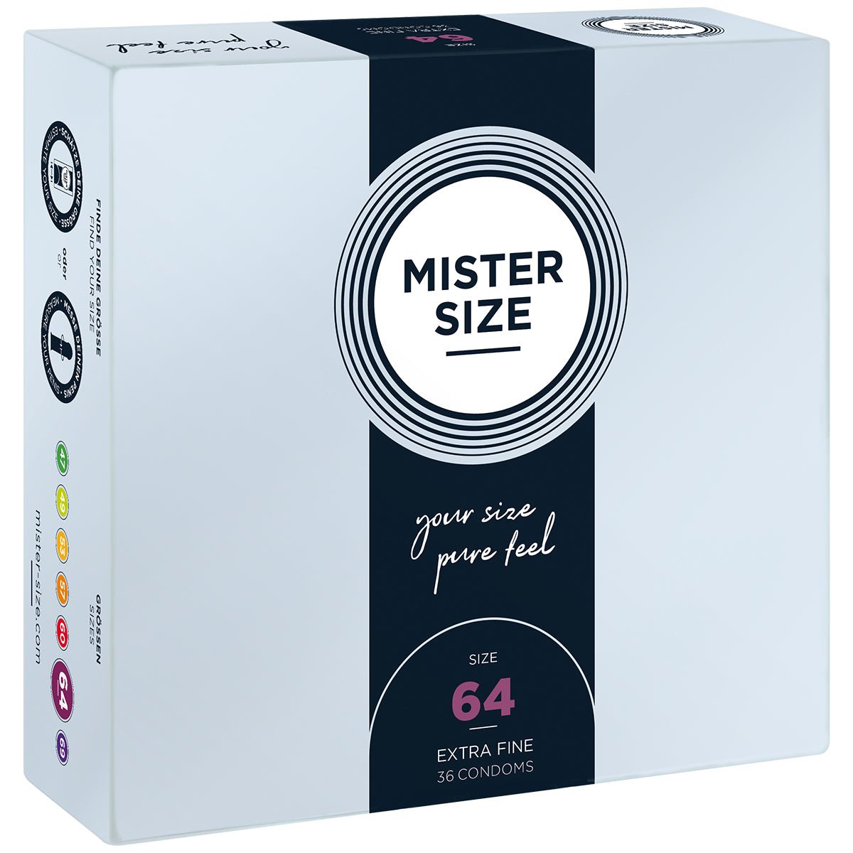 Mister Size 64 mm - Procondom42606054801884260605480188Préservatifs