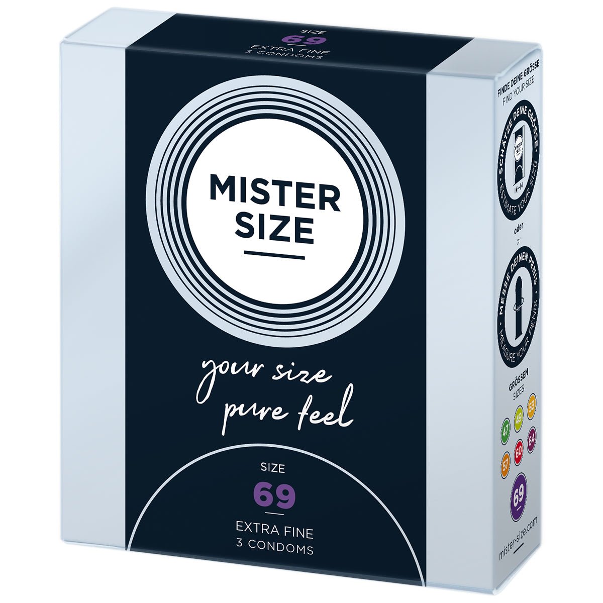 Mister Size 69 mm - Procondom42606054801954260605480195Préservatifs