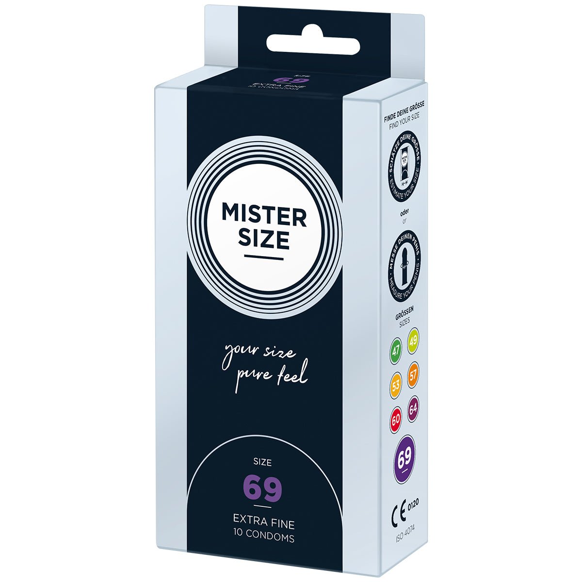 Mister Size 69 mm - Procondom42606054802014260605480201Préservatifs