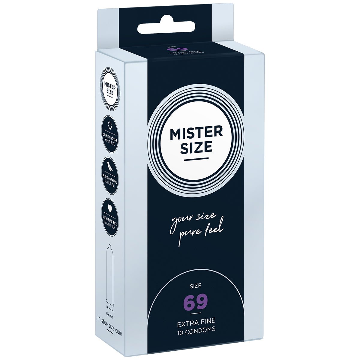 Mister Size 69 mm - Procondom42606054802184260605480218Préservatifs