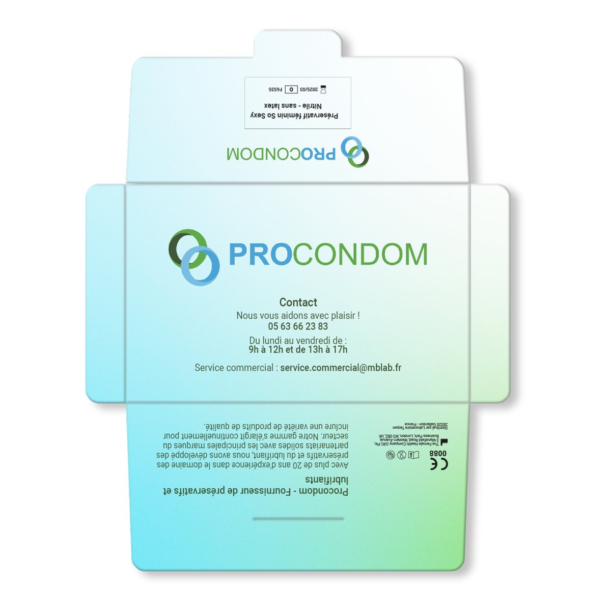 Pochettes de préservatif personnalisées - Procondom12345680022301234568002230Préservatifs