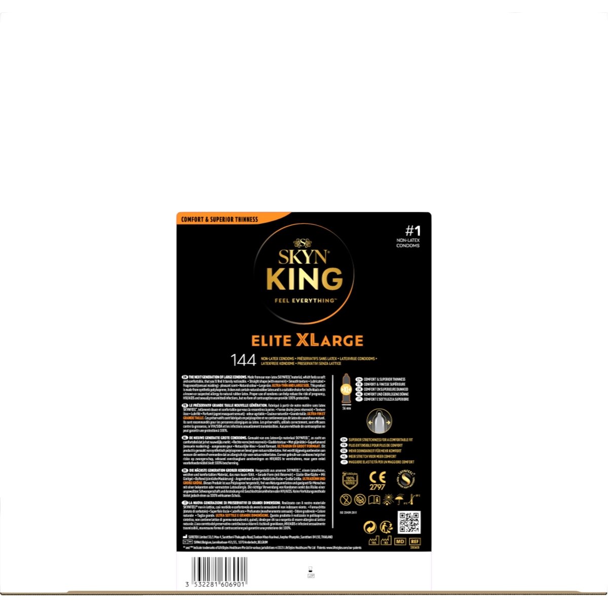 SKYN® King Elite XLarge Procondom Préservatifs