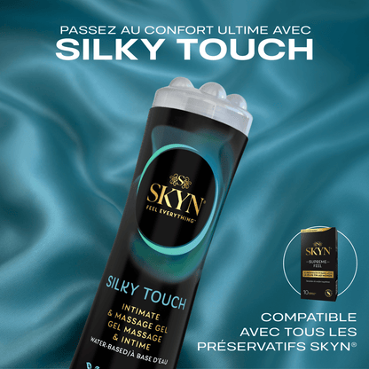 SKYN® - Silky Touch 3 - en - 1 Massage Gel - Procondom35322814816073532281481607Lubrifiants à base d'eau