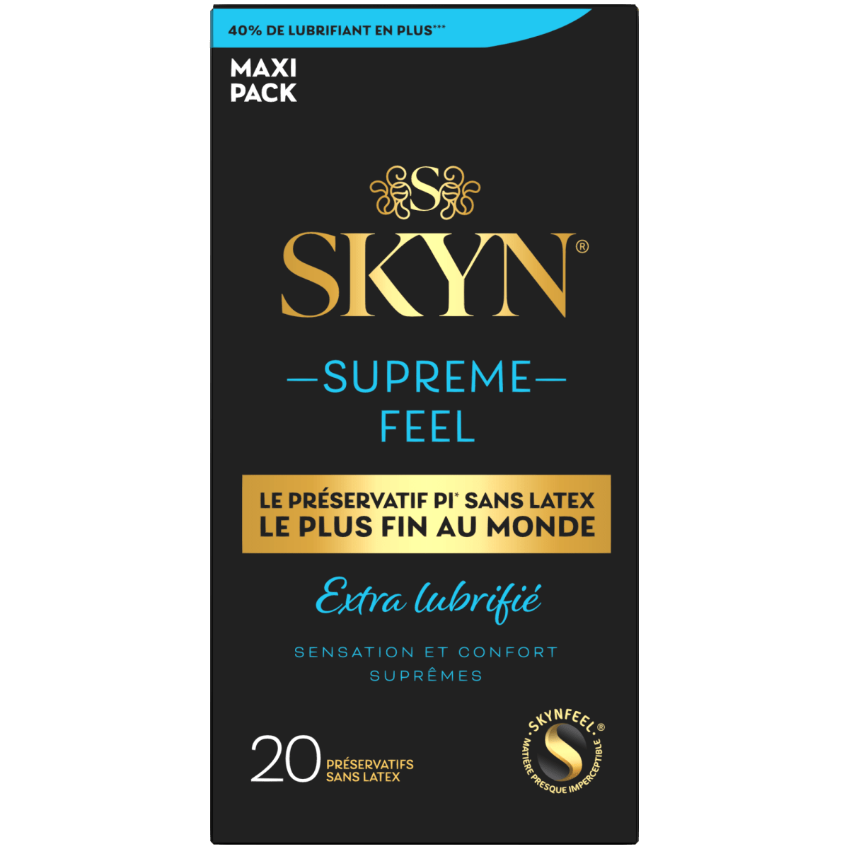 SKYN® Supreme Feel Extra Lubrifié - Procondom35322816307083532281630708Préservatifs sans latex