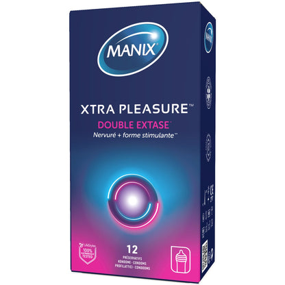 Xtra Pleasure Double Extase - MB Lab35322816101063532281610106Préservatifs