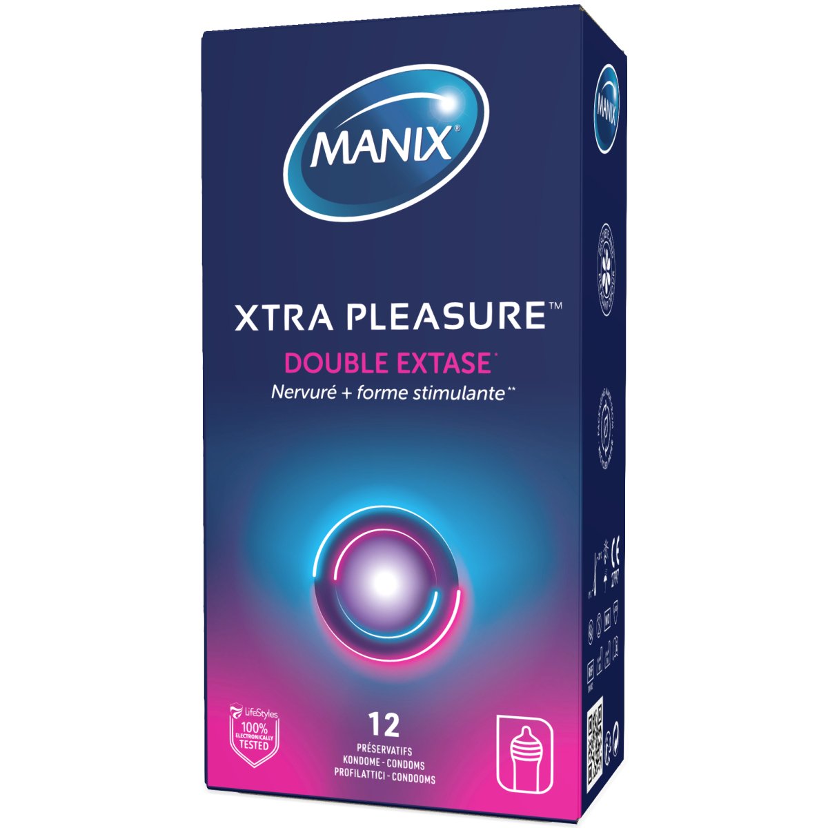 Xtra Pleasure Double Extase - MB Lab35322816106013532281610601Préservatifs